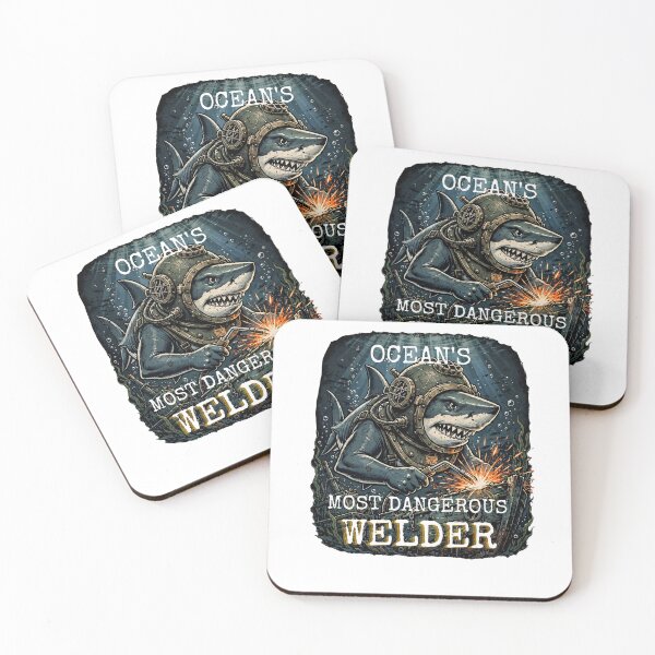 Item preview, Ocean's Most Dangerous Welder | Shark Diver | Underwater Welding Art designed and sold by Neurospicy Trolls.