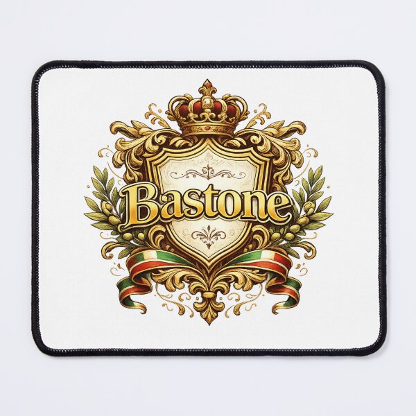 Item preview, Bastone Italian Vintage Emblem Design Poster Artwork designed and sold by medgh7.