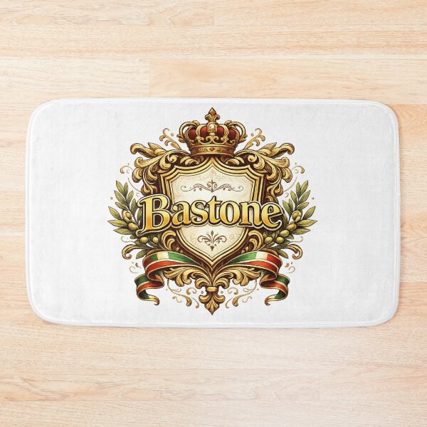 Item preview, Bastone Italian Vintage Emblem Design Poster Artwork designed and sold by medgh7.