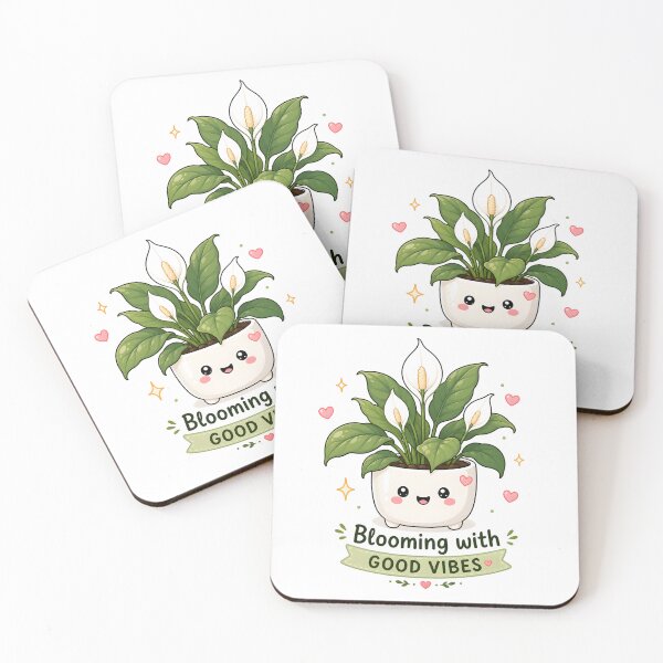 Item preview, Peace Lily – Blooming with Good Vibes | Cute Plant Gift designed and sold by PLANT LOVER'S PARADISE.
