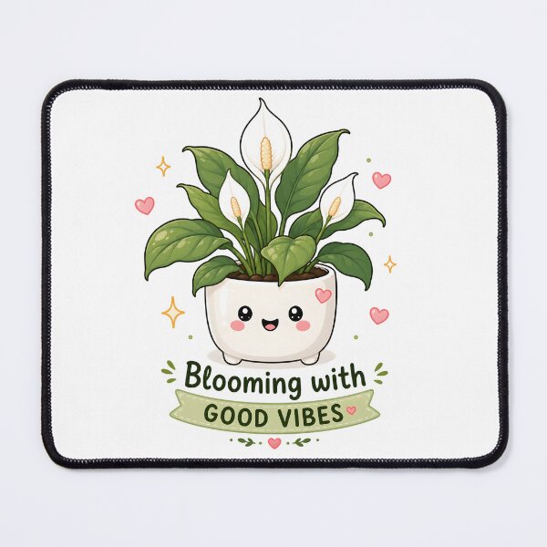 Item preview, Peace Lily – Blooming with Good Vibes | Cute Plant Gift designed and sold by Peace-of-mind.