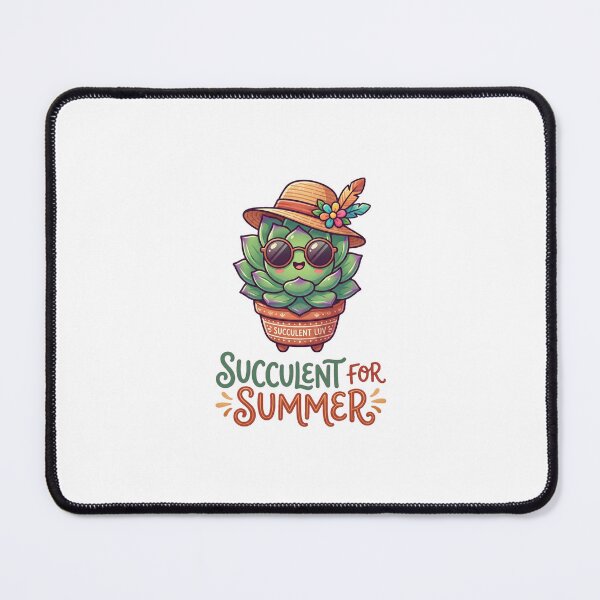 Item preview, Succulent For Summer Funny Summer Plant Tee designed and sold by 7Four1 Designs.