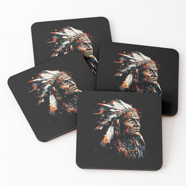Item preview, Indian Chief Native American Feather Headdress Chief  designed and sold by Gbriel3.