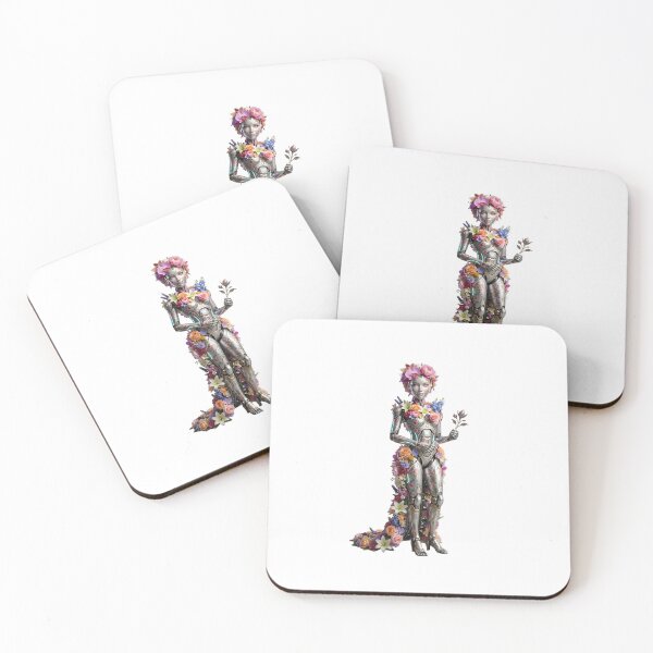 Item preview, FloraBot Elegant Flower Cyborg Gynoid Robot designed and sold by Sem Bregs.