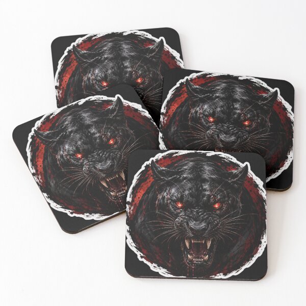 Item preview, Black panther, Angry black panther, Beautiful black panther designed and sold by PatternFly.
