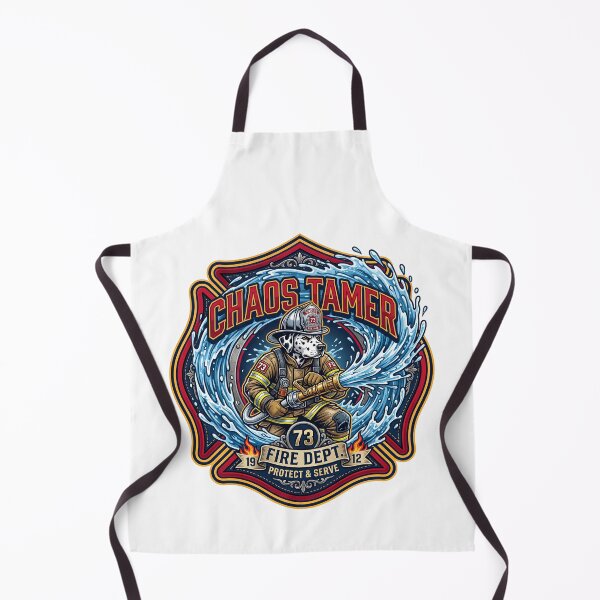 Item preview, Dalmatian Firefighter Chaos Tamer First Responder Appreciation Gift Shirt designed and sold by Osmose-Studio ⭐⭐⭐⭐⭐.
