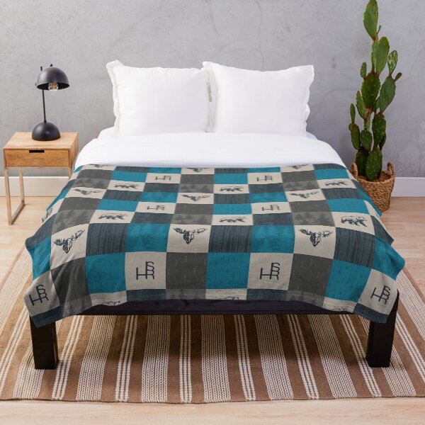 Item preview, Hinckley Scout Ranch Patchwork - Teal designed and sold by tjdayley.