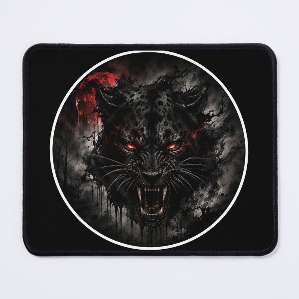 Item preview, Black panther, Angry black panther, Beautiful black panther designed and sold by PatternFly.