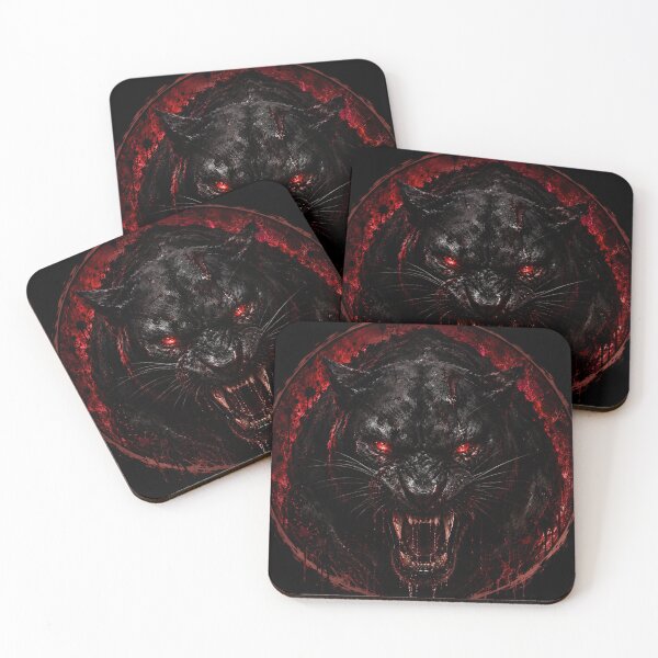 Item preview, Black panther, Angry black panther, Beautiful black panther designed and sold by PatternFly.
