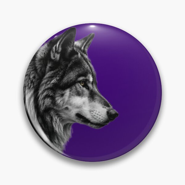 Item preview, Dark Lone Wolf Profile - Minimalist Ink Splatter Wildlife Art designed and sold by Scro-Ciob-Shop.