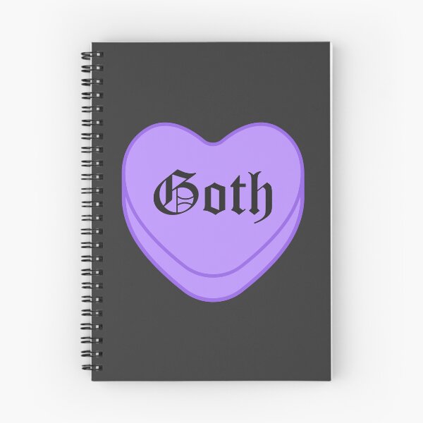 Item preview, Purple Goth Candy Heart designed and sold by NatsCorner444.