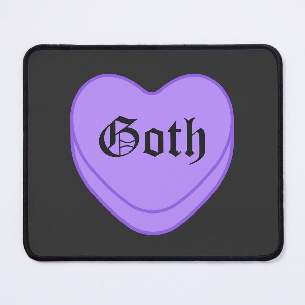 Item preview, Purple Goth Candy Heart designed and sold by NatsCorner444.