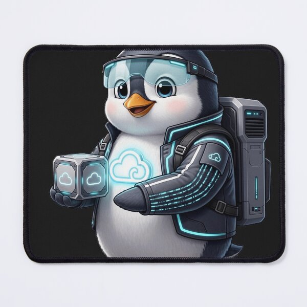 Item preview, NJ-003 | Cloud Penguin | Cloud Infrastructure Engineer designed and sold by D4NC1G3R.