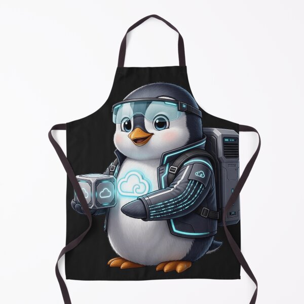 Item preview, NJ-003 | Cloud Penguin | Cloud Infrastructure Engineer designed and sold by D4NC1G3R®.