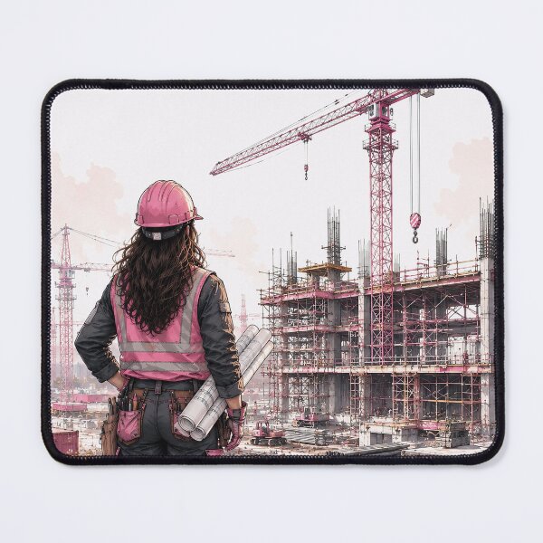 Item preview, Women in Construction  | Female Builder | Construction Worker Gift r | Construction Lifestyle designed and sold by BelievingCreates.