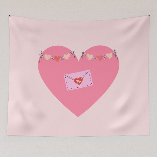 Item preview, Sweet Love Letter - Kawaii Heart Envelope Art designed and sold by Rehnair.
