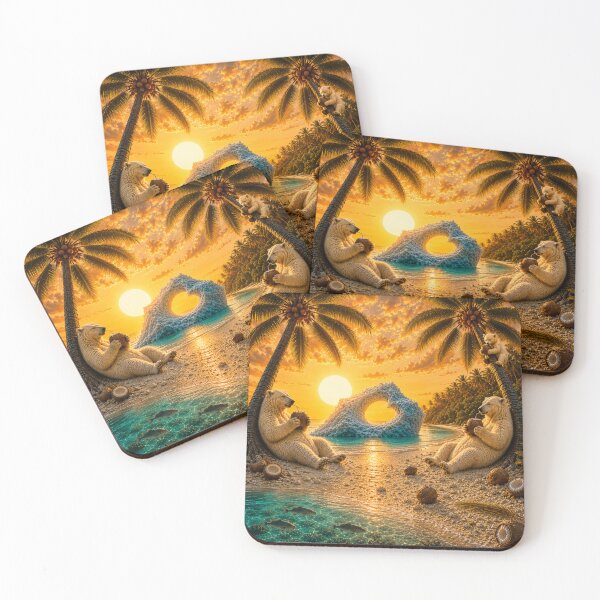 Item preview, Polar bears on vacation designed and sold by JBXDesigner.