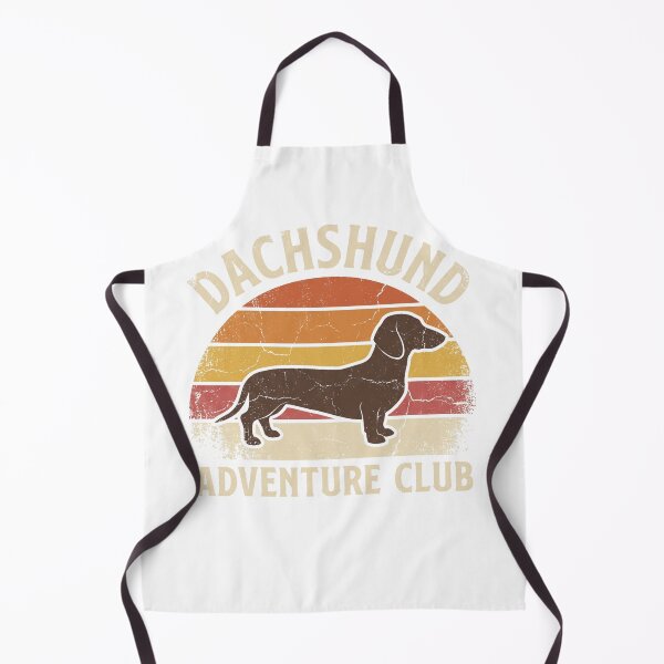 Item preview, Vintage Dachshund Adventure Club | Retro Wiener Dog Camping & Hiking Shirt designed and sold by jgoteiner.