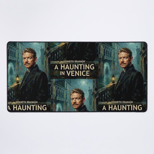 Item preview, A Haunting in Venice: Retro Gothic Mystery Tribute Art Poster designed and sold by Art's Diner.