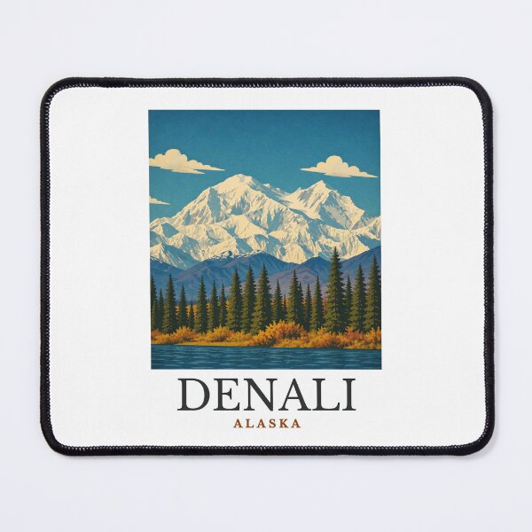 Item preview, Denali - Alaska designed and sold by GoodOldVintage.