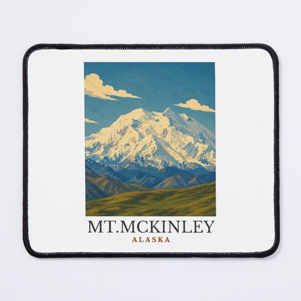 Item preview, Mount McKinley - Alaska designed and sold by GoodOldVintage.