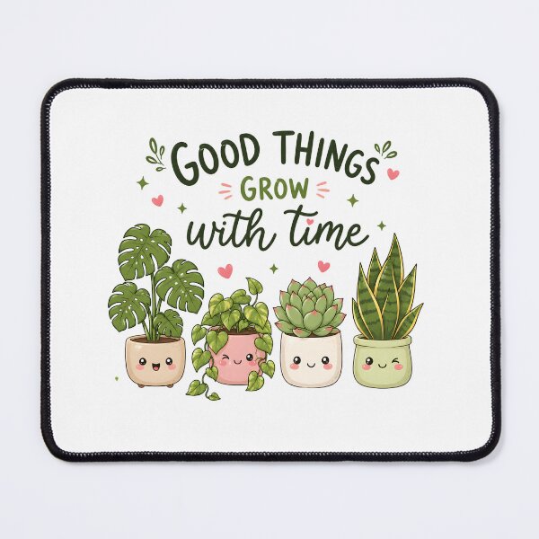 Item preview, Plant lovers gifts- good things grow with time designed and sold by Peace-of-mind.