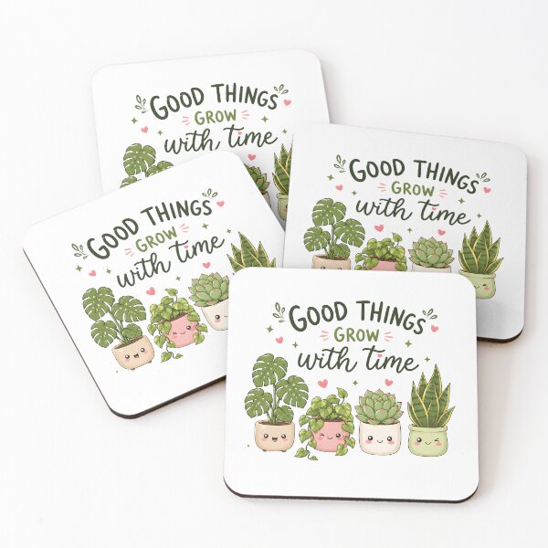 Item preview, Plant lovers gifts- good things grow with time designed and sold by Peace-of-mind.