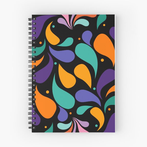 Item preview, Vibrant Colorful Abstract Teardrop Paisley Pattern.??☘️ designed and sold by Jyoti-Quotes.