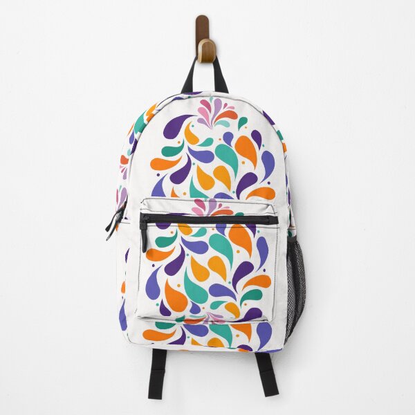 Item preview, Vibrant Colorful Abstract Teardrop Paisley Pattern.??☘️ designed and sold by ​Jyoti Digital Artist.