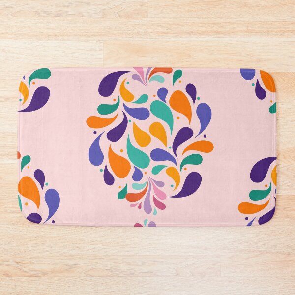 Item preview, Vibrant Colorful Abstract Teardrop Paisley Pattern.??☘️ designed and sold by ​Jyoti Digital Artist.