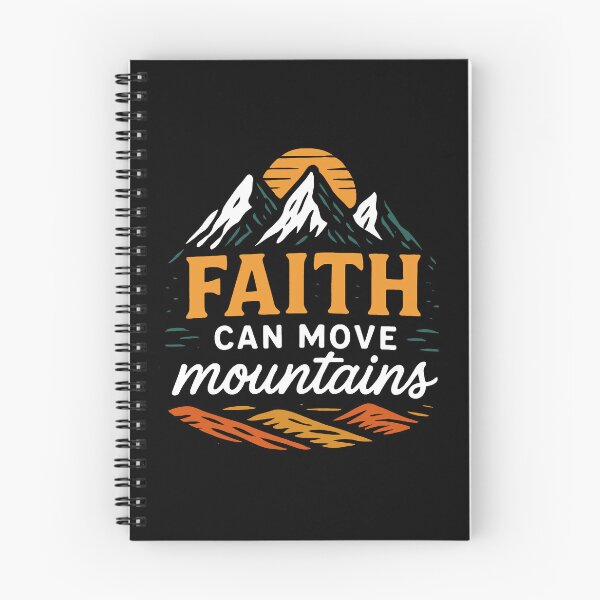 Item preview, Matthew 17:20 Faith Can Move Mountains designed and sold by plushism.