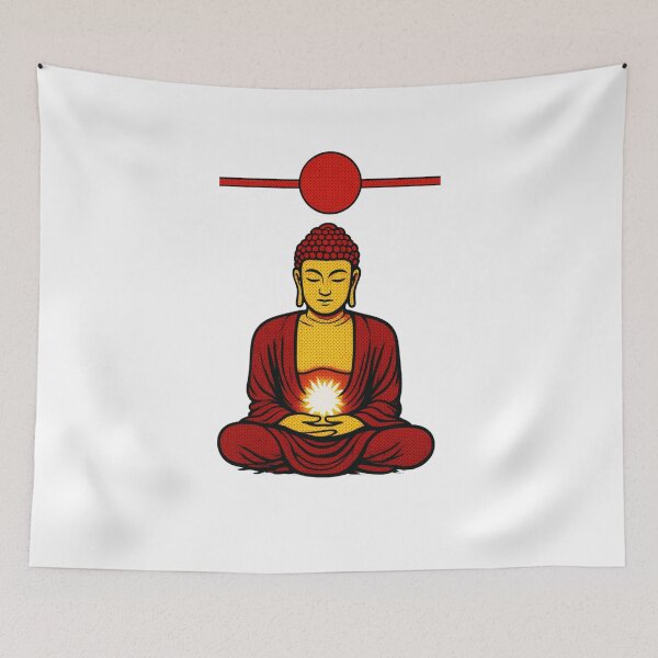 Item preview, Yogi Meditating designed and sold by Solsunx.