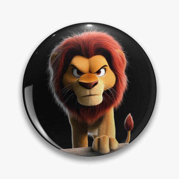 Item preview, LION designed and sold by Toon Bubble Co..