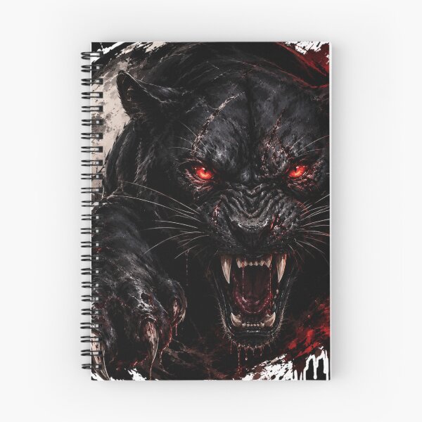Item preview, Black panther, Angry black panther, Beautiful black panther designed and sold by PatternFly.