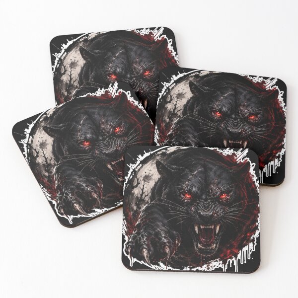 Item preview, Black panther, Angry black panther, Beautiful black panther designed and sold by PatternFly.