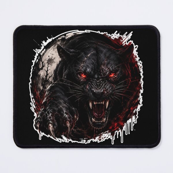 Item preview, Black panther, Angry black panther, Beautiful black panther designed and sold by PatternFly.