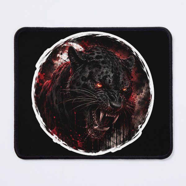 Item preview, Black panther, Angry black panther, Beautiful black panther designed and sold by PatternFly.