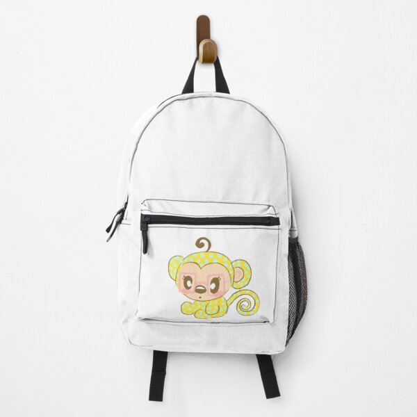Item preview, yellow monkey with blue polka dots designed and sold by Zoë Witherspoon.