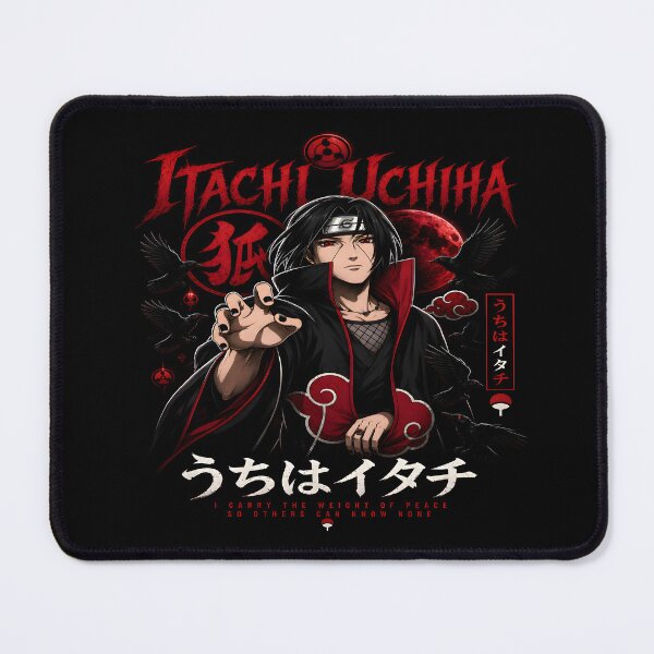 Item preview, Uchiha Prodigy-Itachi Uchiha - Akatsuki Crow Red Moon Aesthetic Design designed and sold by Trinidesigns123.