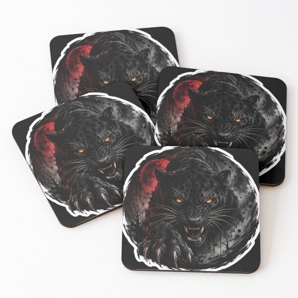Item preview, Black panther, Angry black panther, Beautiful black panther designed and sold by PatternFly.