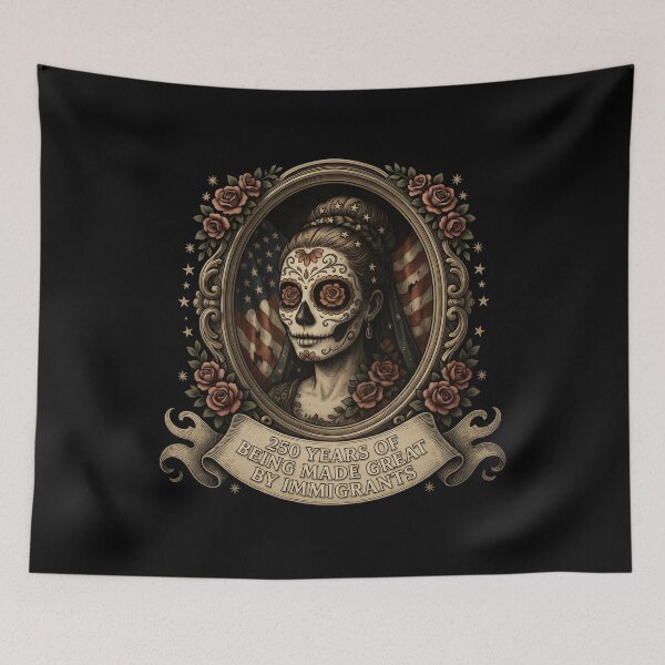 Item preview, 250 Years Made Great By Immigrants Patriotic Cultural History Lover designed and sold by Redgiant87x.