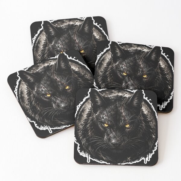 Item preview, Alpha Black Wolf Portrait designed and sold by PatternFly.