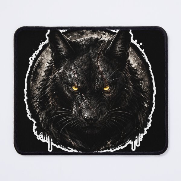 Item preview, Alpha Black Wolf Portrait designed and sold by PatternFly.