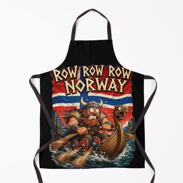 Artikelvorschau, Rudern, rudern, rudern – Norwegen! Lustiges panisches Wikinger-Rudergeschenk für Wikinger entworfen und verkauft von Nightarel.
