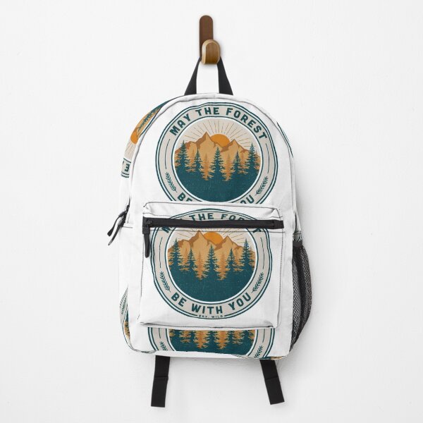 Item preview, May The Forest Be With You – Vintage Wilderness Badge designed and sold by Gabe1983.