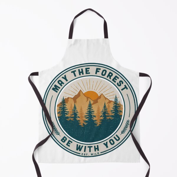 Item preview, May The Forest Be With You – Vintage Wilderness Badge designed and sold by GabeMountainArt.