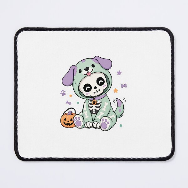Item preview, Cute  Skeleton Puppy Halloween Sticker designed and sold by naruto4925.