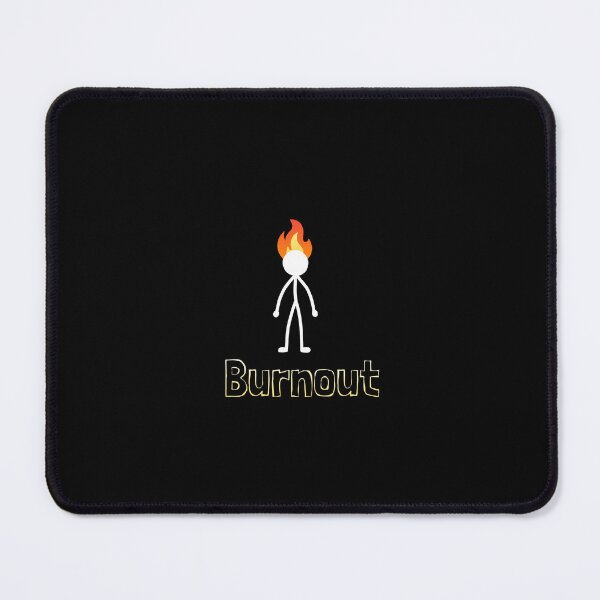 Item preview, Burnout Mode - Stickman On Fire Minimalist Graphic designed and sold by Atum&Art.
