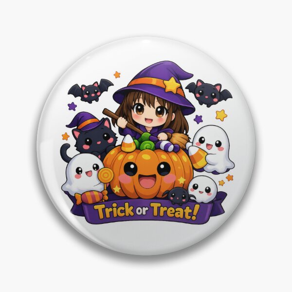 Item preview, Cute Halloween Witch designed and sold by NiJuMe.