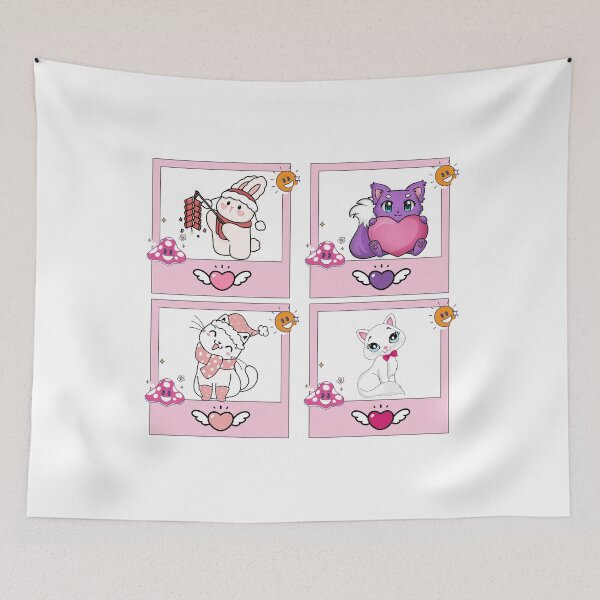 Item preview, Kawaii Animal Mini Prints - Cute Character Sticker Sheet Set designed and sold by Rehnair.